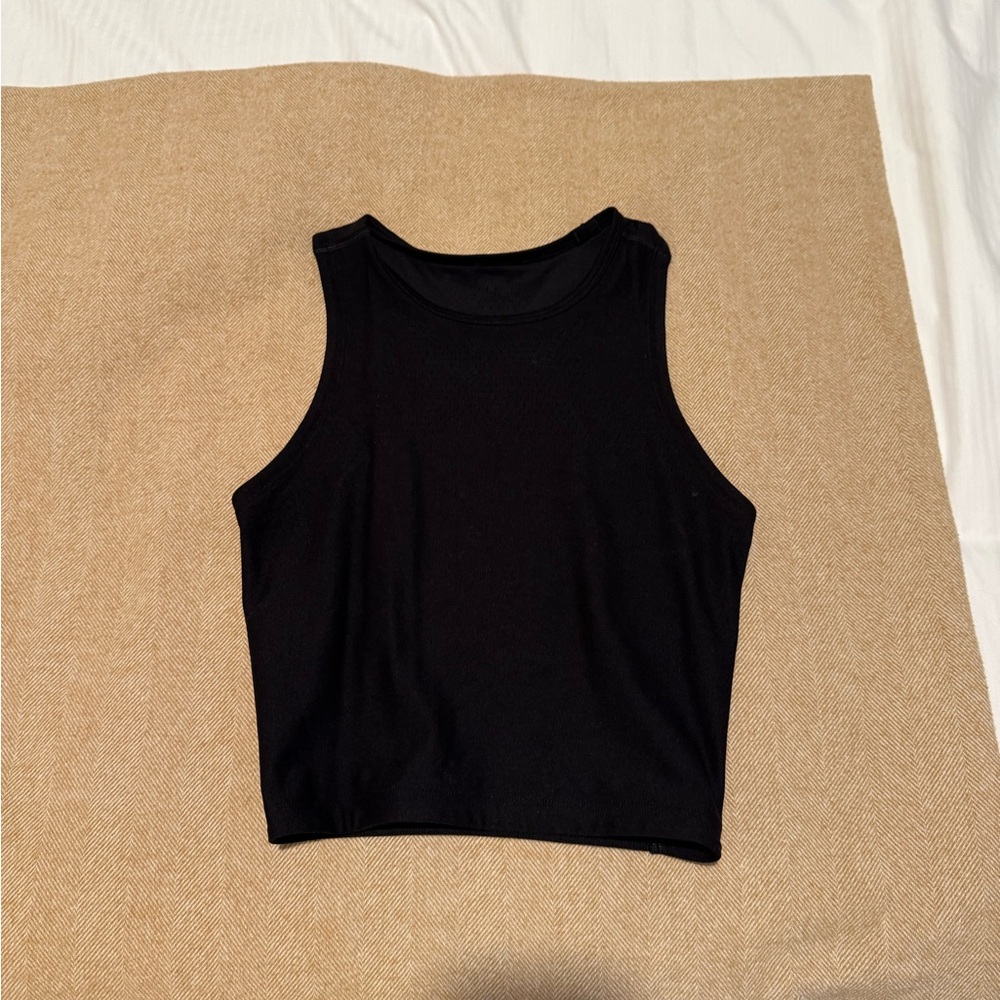 lululemon athletica Black Crop Top